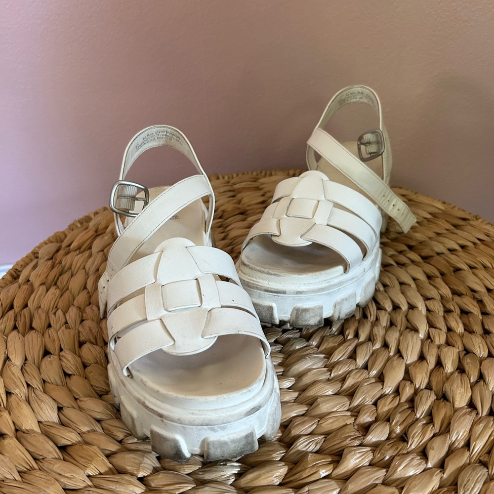 Wild Fable White Chunky Sandals